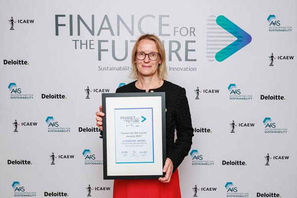 Finance for the Future Awards 2025: Winner Communicating integrated thinking leadership - Melanie Kreis, DHL Group