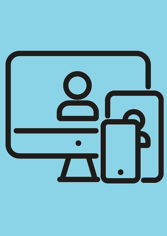 Icon representing device screens